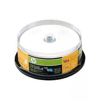 HP 惠普 16X DVD+R 滿版可印片 25P