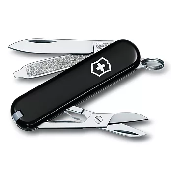 VICTORINOX 經典7用瑞士刀-黑