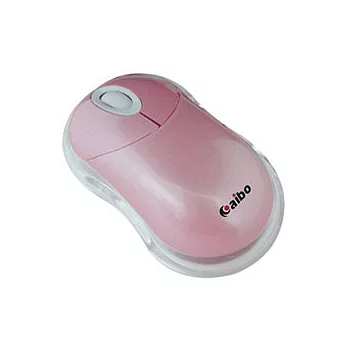 aibo LA-MM690 果凍水晶 光學滑鼠(果凍粉紅)