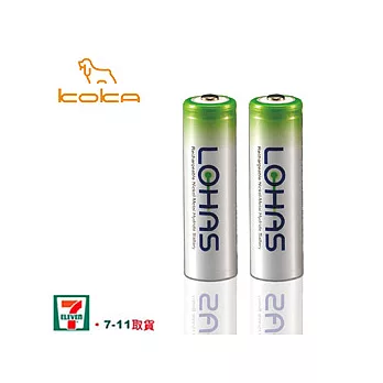 KOKA 低自放電 3號鎳氫充電電池(二顆裝)