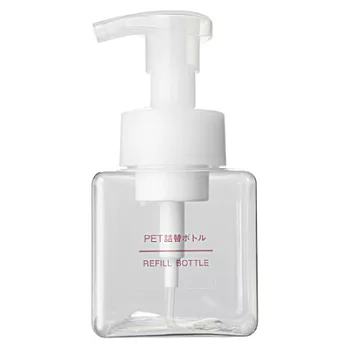 [MUJI 無印良品]PET慕斯瓶/透明.250ML