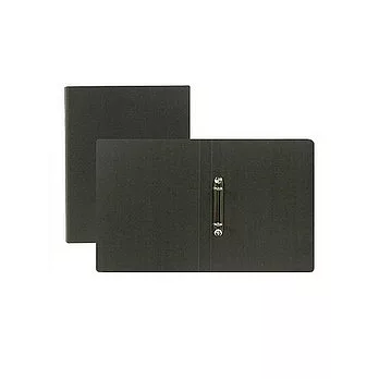 [MUJI 無印良品]再生紙資料夾(線圈)A4.2孔.深灰