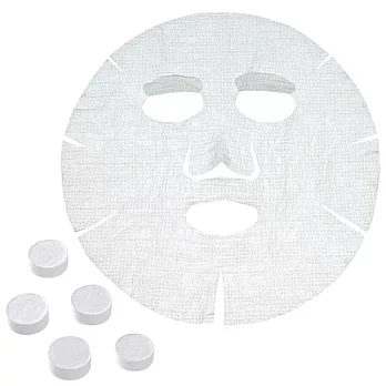 [MUJI 無印良品]面膜布(全臉用)/壓縮型.5入