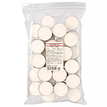 [MUJI 無印良品]蠟燭/迷你.無香.36個