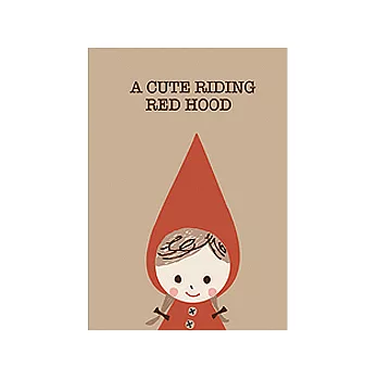 Shinzi Katoh童話系列明信片-可愛的小紅帽