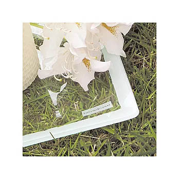 清透玻璃餐盤8吋