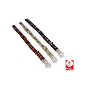 Akanbou 奶嘴玩具多用途鍊夾 紅色