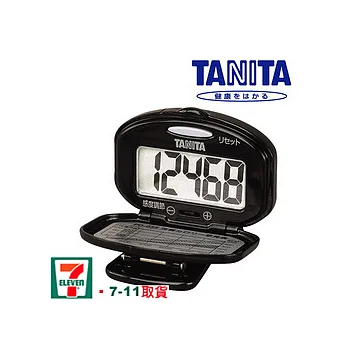 日本TANITA 電子計步器(PD-635BK)黑色