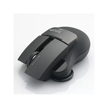 【ELECOM】奇隼「SCOPE NODE」無線雷射滑鼠(黑)