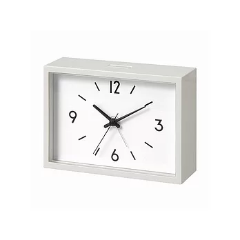 [MUJI 無印良品]車站鬧鐘/象牙白