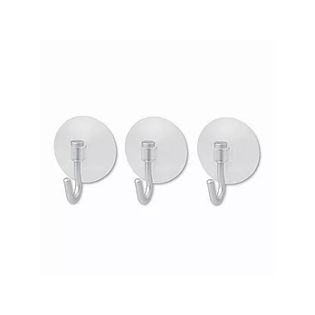 [MUJI 無印良品]鋁製吸盤掛鉤小3