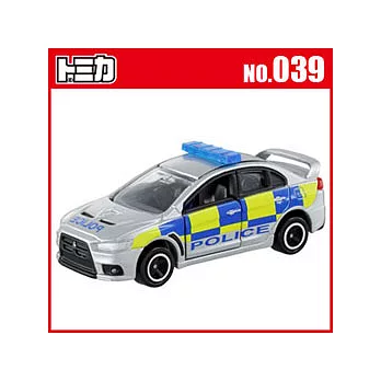 【TOMICA】多美小汽車NO.039 三菱英國警察仕樣
