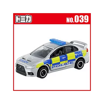 TOMICA 多美小汽車NO.039 三菱英國警察仕樣