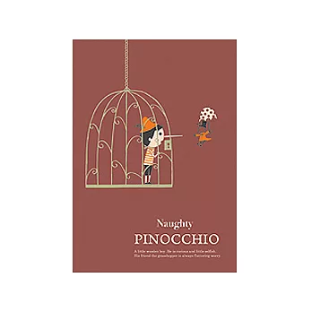 Shinzi Katoh童話系列明信片-籠子裡的小木偶