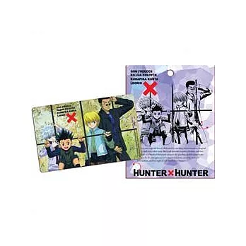 獵人-悠遊卡貼紙E款( 雷+酷+傑+奇 )