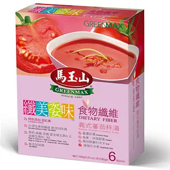 《馬玉山》食物纖維-義式蕃茄濃湯(6入)
