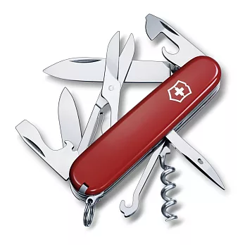 VICTORINOX 攀登者15用瑞士刀-紅紅