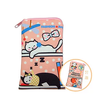 韓風手機包-可愛貓可愛貓