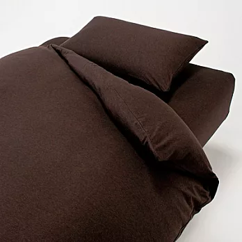 [MUJI 無印良品]新疆棉天竺枕套/50/混棕