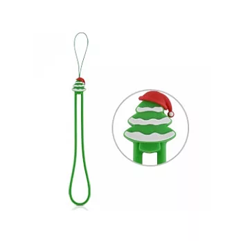 BONE/X’mas Tree Strap 聖誕樹吊繩＜冬季限量＞綠色.可愛聖誕