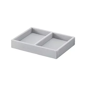 [MUJI 無印良品]壓克力盒用灰絨內盒/縱