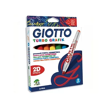 【義大利 GIOTTO】2D線條筆(8色)