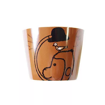 Shinzi Katoh 新繪畫俱樂部附蓋功能杯-小猴的帽子