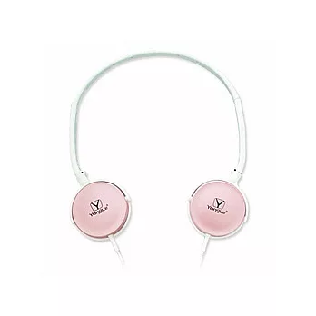 MP-9000 可摺疊立體聲頭戴式耳機-亮粉紅