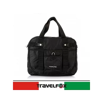 Travel Fox 旅狐空特電腦肩背/側背包(黑色)(TB527-01)