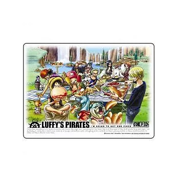 航海王A款-滑鼠墊(PVC)