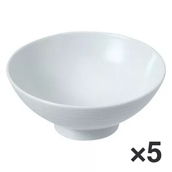 [MUJI 無印良品]白磁飯碗/中/5入