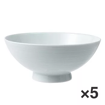 [MUJI 無印良品]白磁飯碗/特大/5入