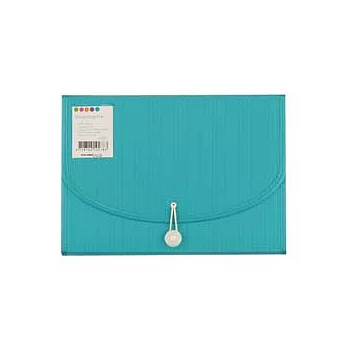 A4 13格檔案文件風琴包(夾)★藍 iPod彩色系列