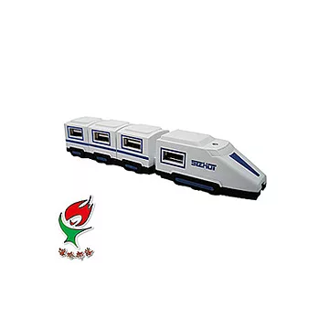 【高速火車造型】4Port USB2.0 Hub(SH-H811)