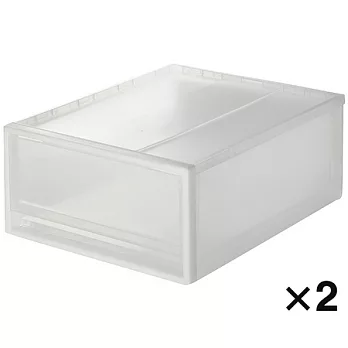 [MUJI 無印良品]PP收納盒/小/2入