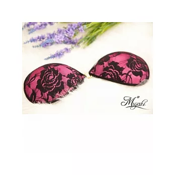 【Mujaki】春光無限~凡爾賽玫瑰隱型胸罩 (神秘桃A CUP)