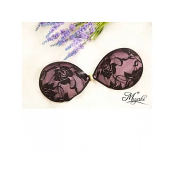 【Mujaki】春光無限~凡爾賽玫瑰隱型胸罩 (誘惑紫B CUP)