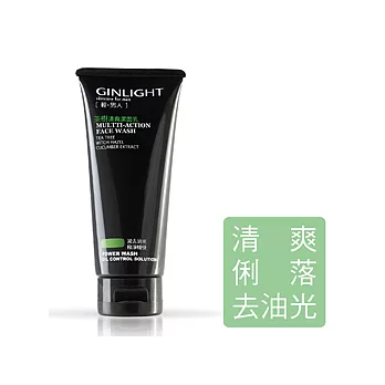 GINLIGHT輕．男人-茶樹清爽潔面乳100ml