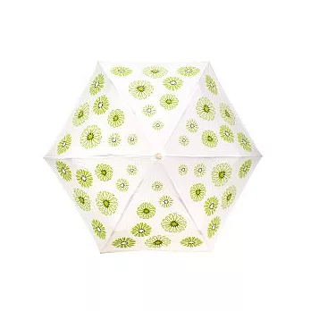 【La’ Petty a’ Loup三隻小熊】三折太陽花小彎頭傘(綠)