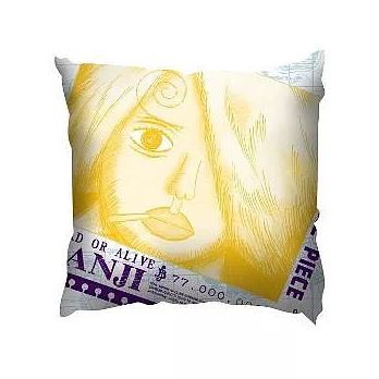 航海王D款(香吉士)-抱枕(懸賞圖)