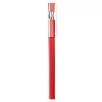 [MUJI 無印良品]六角膠墨中性筆0.25/紅