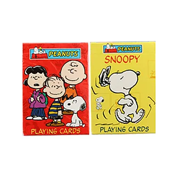 PEANUTS ＆ 史努比 紀念撲克牌 (一組2付)