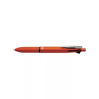 ZEBRA B4SA4 四色五合一原子筆 紅桿