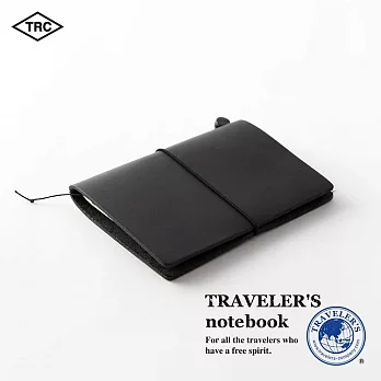 MIDORI Traveler’s Notebook PA SIZE-黑262PASSPORT SIZE黑