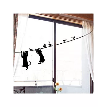 《 SPOT 》創意壁貼 –晃來晃去的貓