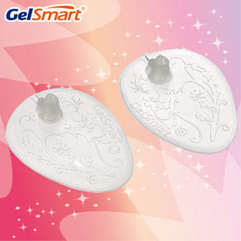 美國《GelSmart吉斯邁》隱形系列-凝膠夾腳前掌減壓墊彩色