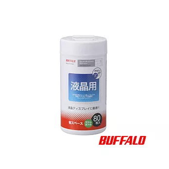 Buffalo 液晶螢幕專用拭淨紙(80入)