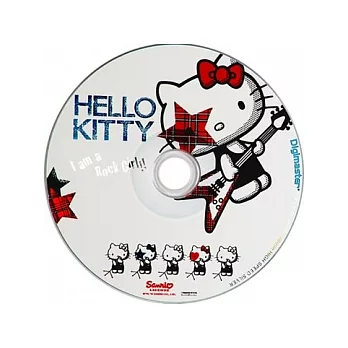 Kitty搖滾女孩(CD-R)25入布丁桶