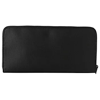 [MUJI 無印良品]尼龍護照夾/薄型.黑