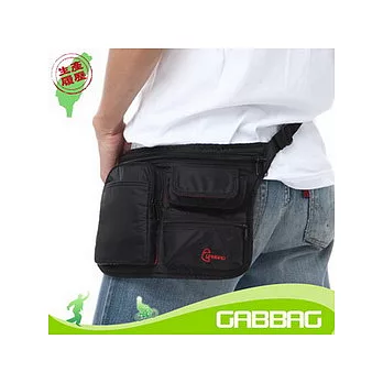 GABBAG 賀井臀/腰/斜背包(黑)(GB09201-01)